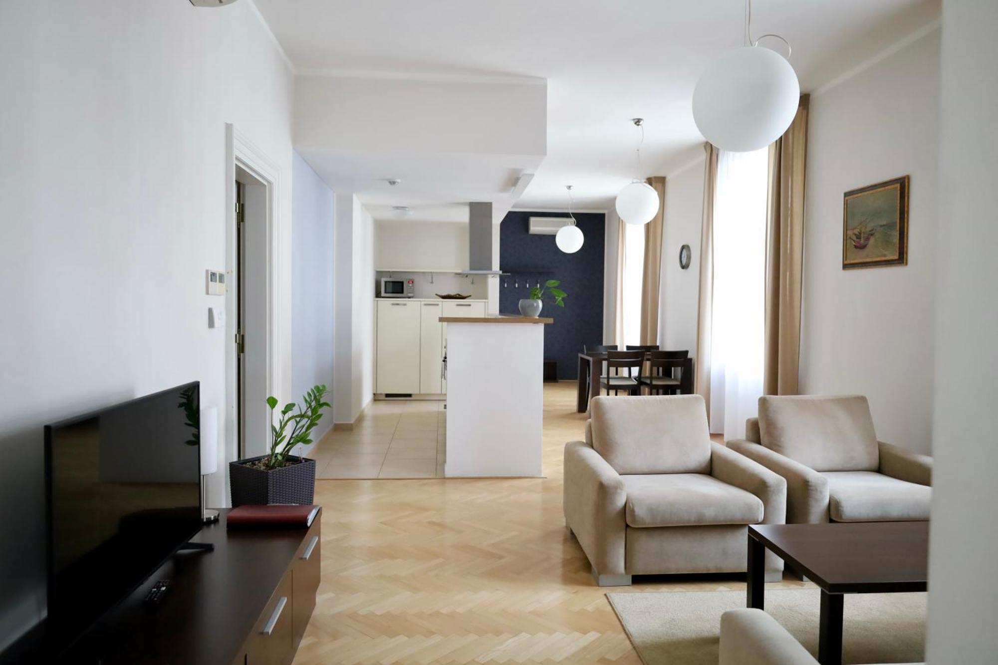 Rezidence Ostrovni Lejlighedshotel Prag Eksteriør billede