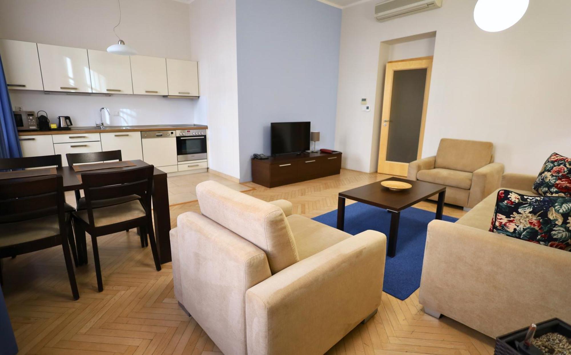 Rezidence Ostrovni Lejlighedshotel Prag Eksteriør billede